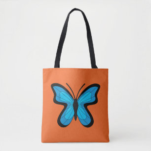 Blauer Schmetterling