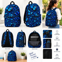 blauer Schmetterling