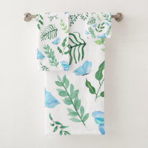 Blauer Schmetterling Botanische Vegetation Wasserf