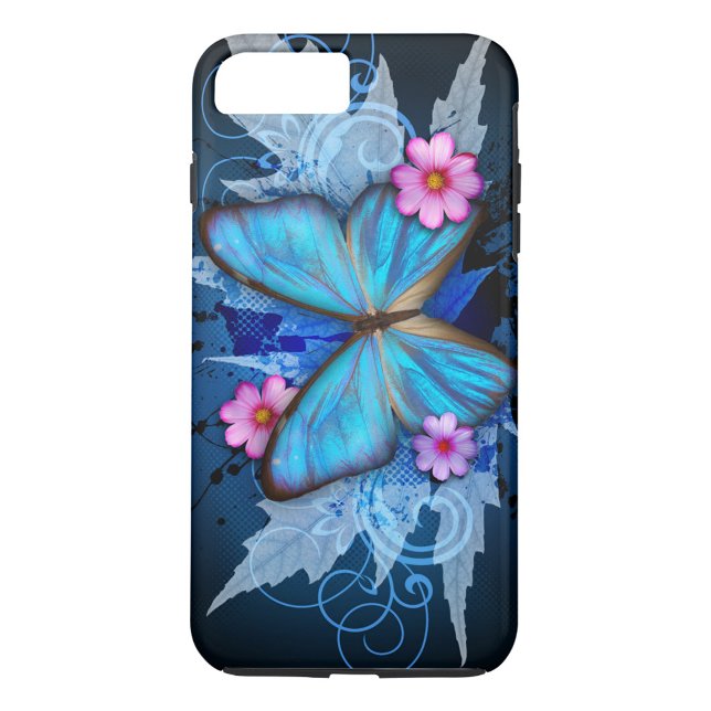 Blauer Schmetterling Case-Mate iPhone Hülle (Blue Butterfly iPhone Cases!)