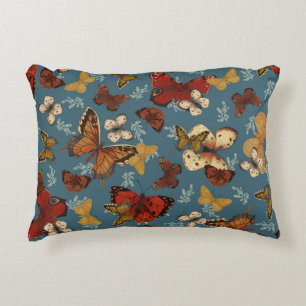 Blauer Schmetterling Dekokissen