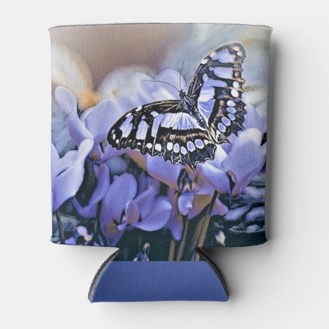 Blauer Schmetterling Dosenkühler (Vorderseite)