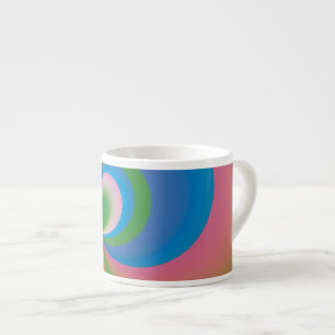 Blauer Schmetterling Espressotasse