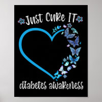 Blauer Schmetterling heilt es Diabetes im November