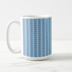 Blauer Schmetterling Kaffeetasse