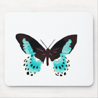 Blauer Schmetterling Mousepad