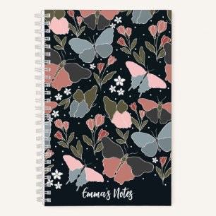 Blauer Schmetterling Niedliches Journal Notizbuch