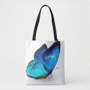 Blauer Schmetterling Personalisiert