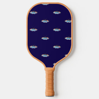 Blauer Schmetterling Pickleball Schläger