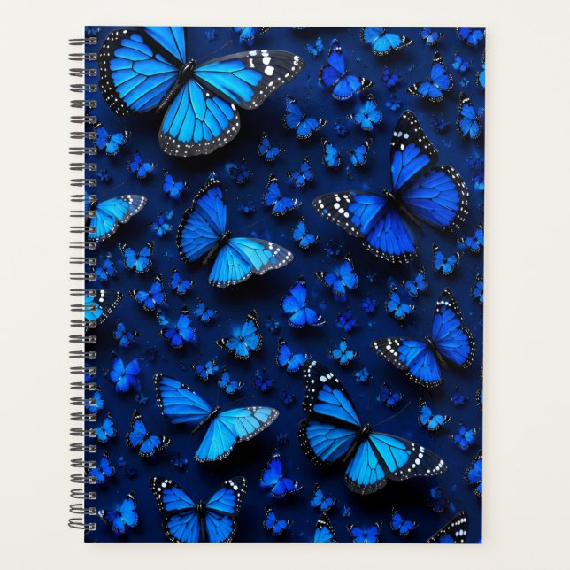 blauer Schmetterling Planer (Vorderseite)