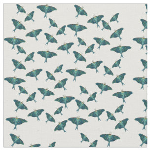 Blauer Schmetterling Stoff