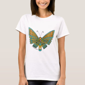 Blauer Schmetterling T-Shirt