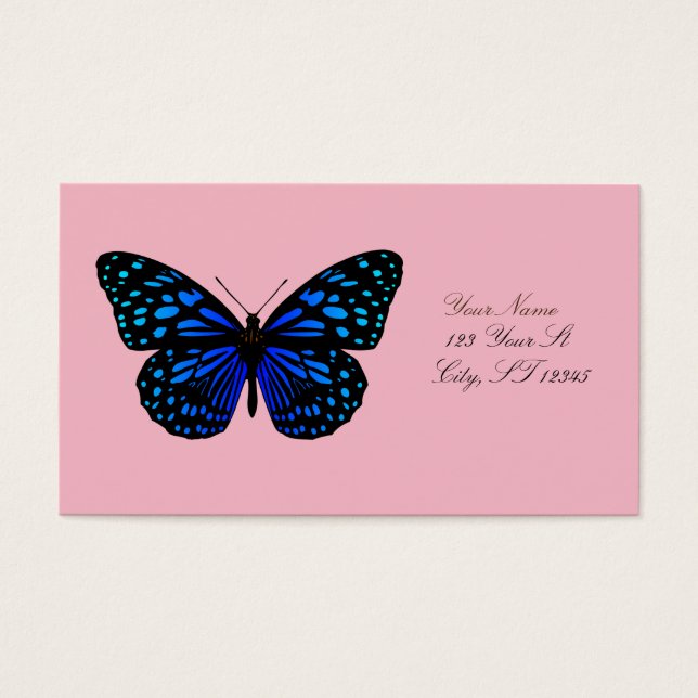 Blauer Schmetterling Thunder_Cove (Vorderseite)