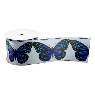 Blauer Schmetterling Thunder_Cove Satinband