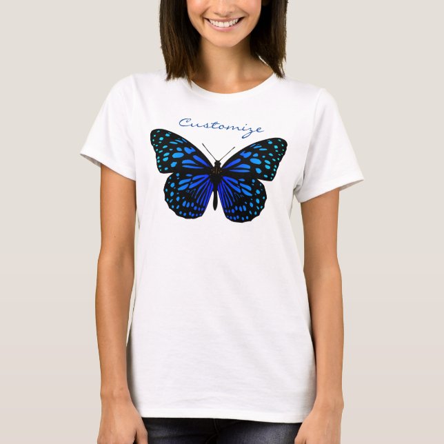 Blauer Schmetterling Thunder_Cove T - Shirt (Vorderseite)