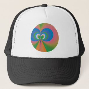Blauer Schmetterling Truckerkappe
