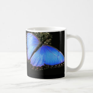 Blauer Schmetterlingsbecher Kaffeetasse