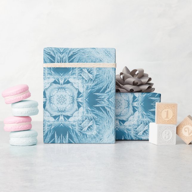 Blauer Schnee 099 2023 Geschenkpapier (Babyparty)