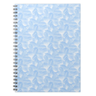 Blauer Schnee Notizblock