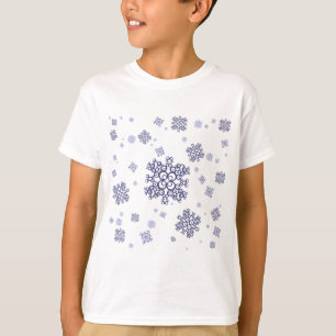 Blauer Schnee T-Shirt