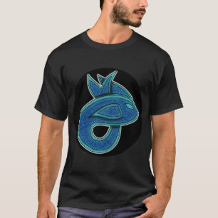 Blauer Seefisch T-Shirt