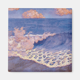 Blauer Seegang, Wave Effect, c.1893 Magnet
