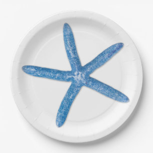 Blauer Seeteufel Pappteller