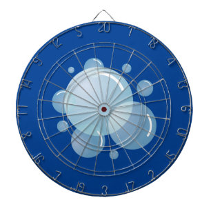 Blauer Seifenblase, Druckdartboard Dartscheibe