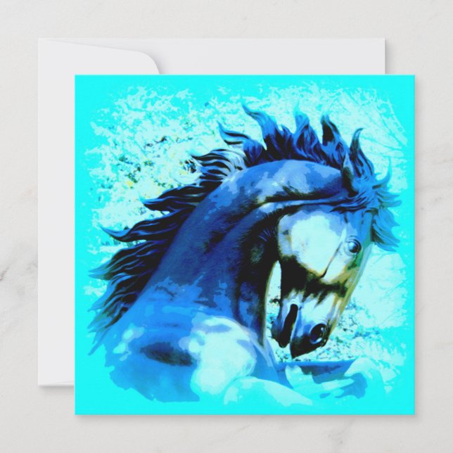 Blauer Senfhengst (Vorderseite)