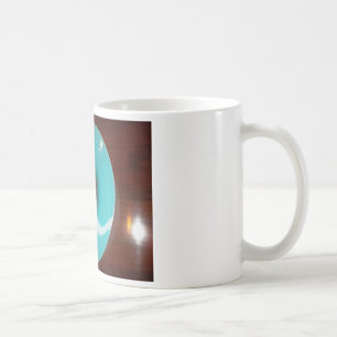 Blauer Skeezer Kaffeetasse