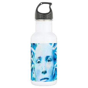 Blauer Skorpion Edelstahlflasche