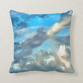 BLAUER SKY MIT DRAMATISCHEN KLOUEN: NATURFOTOGRAFI KISSEN