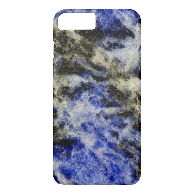 Blauer Sodalith Case-Mate iPhone Hülle (Rückseite)