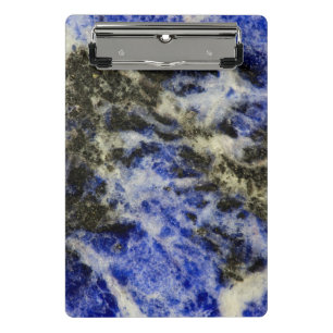 Blauer Sodalith Mini Klemmbrett
