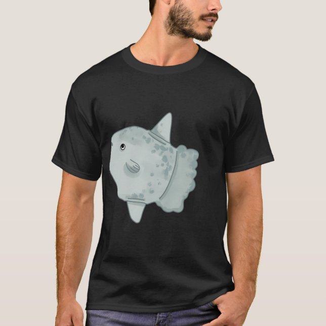 Blauer Sonnenbarsch T-Shirt (Vorderseite)