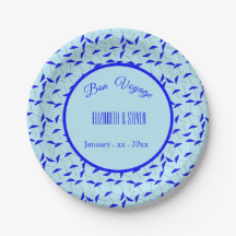 Blauer Sonnenschirm Wiederholung Muster Reise