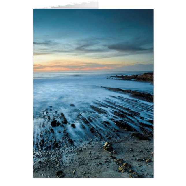 Blauer Sonnenuntergang, Kalifornien (Vorne)