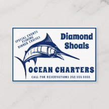 Blauer Speerfisch-Entwurfs-Ozean-Charter