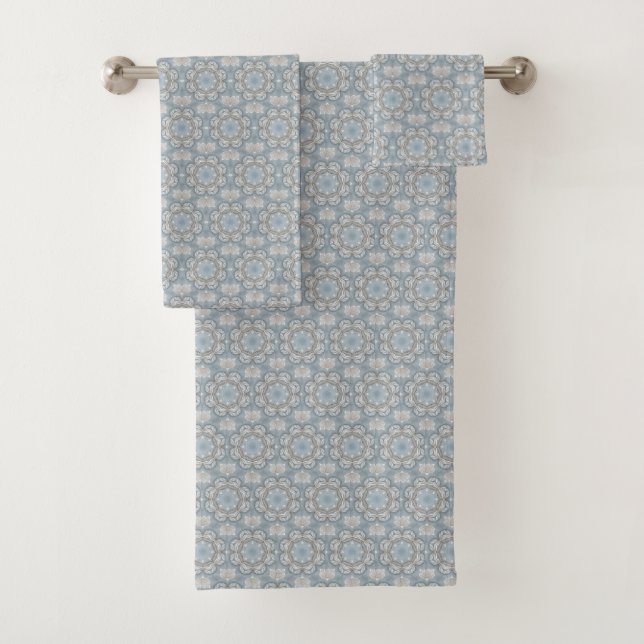 Blauer Spiegel  Badhandtuch Set (Insitu)