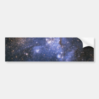 Blauer Spiralgalaxien Autoaufkleber