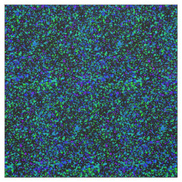 Blauer Spritzer - Gewebe aus Elfenbein Stoff