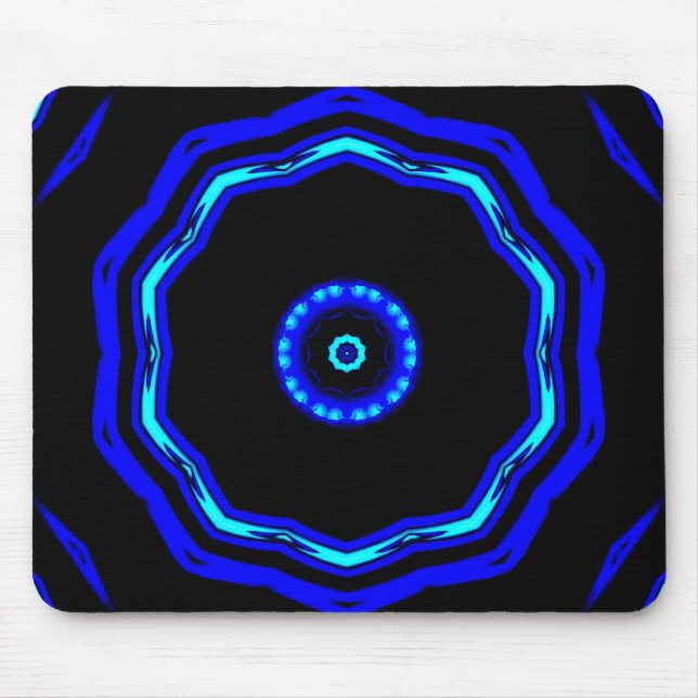 Blauer Stern Mousepad (Vorne)