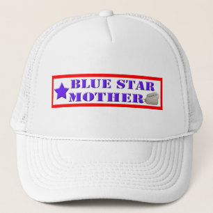 Blauer Stern-Mutter-Hut Truckerkappe