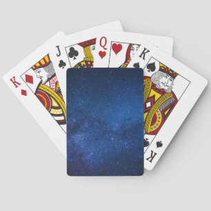 Blauer Sternenhimmel Zazzle_Growshop. Spielkarten