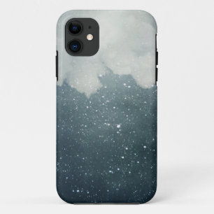 Blauer sternenklarer Himmel mit weißem Wolke Case-Mate iPhone Hülle