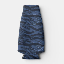 Blauer Streifen Camouflage Dosenkühler