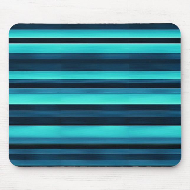 Blauer Streifen Mousepad (Vorne)