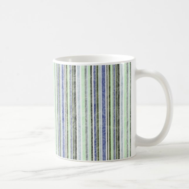 Blauer Streifen-Tasse Tasse (Rechts)