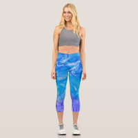 Blauer Strudel Alkohol-Tinte