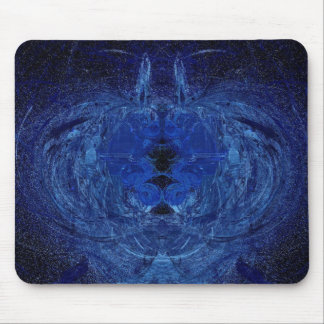 Blauer Strudel Mousepad